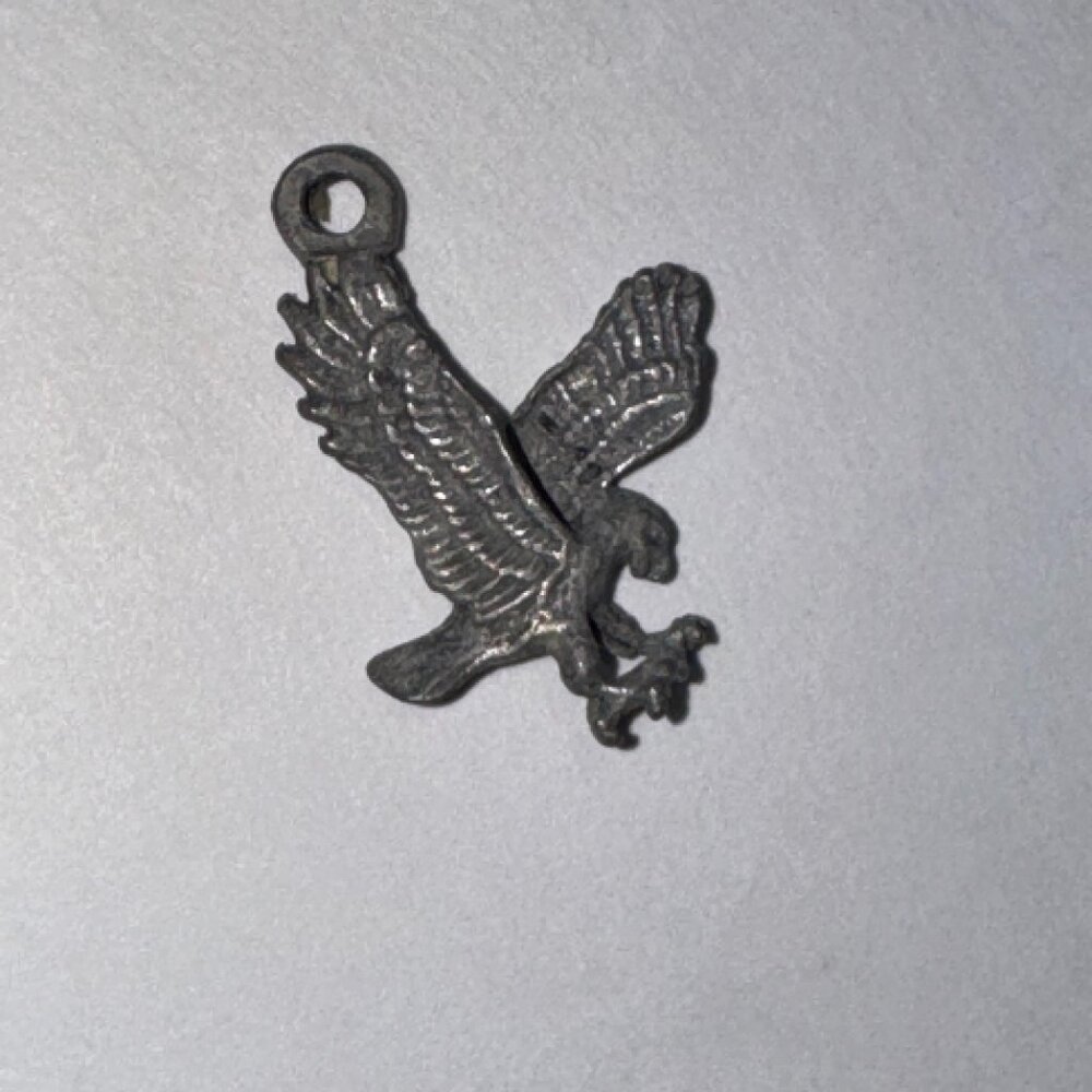 Pewter Flying Eagle Pendant